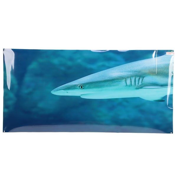 Akvariumbakgrunnspapir PVC selvklebende klart 3D-dekorasjon akvarium plakatbakgrunn 91x50cm