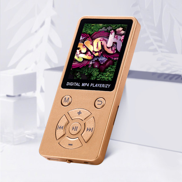 Mini LCD-näyttö MP4-mediasoitin Tukee 32G TF-kortta Ultraohut Mp4-soitin FM:llä E-kirja
