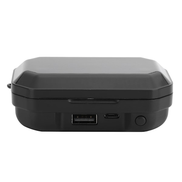 M12 InEar Bluetooth 5.0 Hörlurar med Digital Display, Riktigt Trådlösa, Touchkontroll
