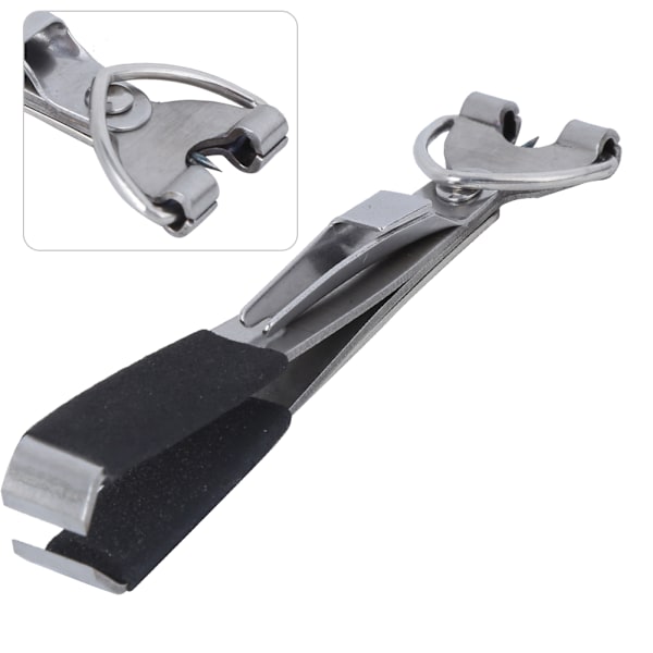 2st Flugfiske Snabbknutverktyg Snabbt nagelknutarlinor Clipper Krok Eye Cleaner med upprullare