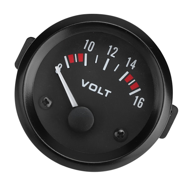 Bil Universal 12V Voltmeter 52mm/2in Spänningsmätare Mätare 8-16V BX100007