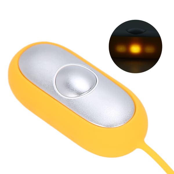 USB Charging Microcurrent Handheld Sleep Instrument Anxiety Pressure Relief Sleep Aid Device Yellow