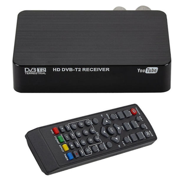 K2 Dvb-t / T2 tv-mottagare, 3d digital video marksänd set-top-box tv-box