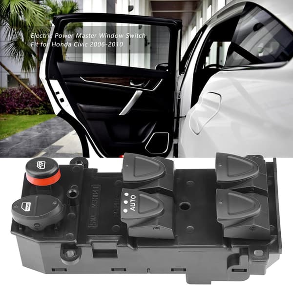 Venstre førerside Power Master Window Control Switch til Civic 2006-2010 35750 SNV-H51