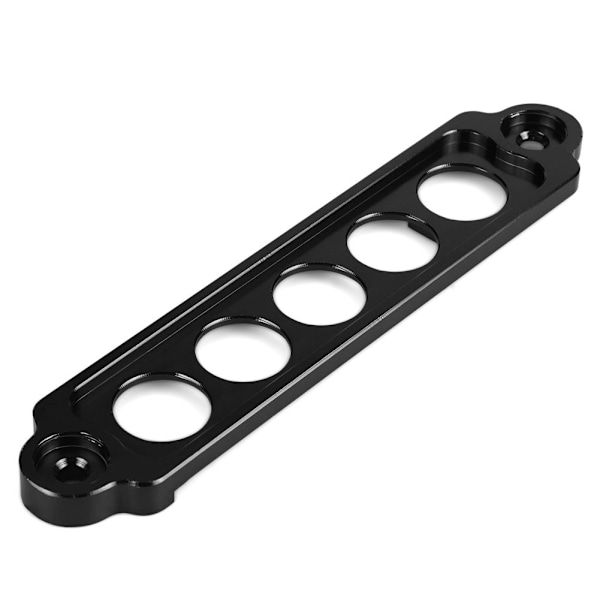 Aluminiumlegering Bil Auto Batteri Tie Down Brace Mount Bracket Hållare Bar Black