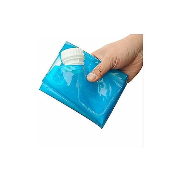 5L + 10L Vikbar Vattenpåse för Camping, Vandring, Picknick, Grillning