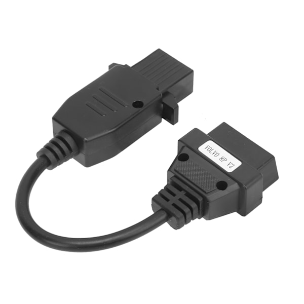 30 cm:n OBD2-diagnostiikka-kaapeliadapteri 8-nastainen 16-nastaiseen muoviseen skannaustyökalun johtoon kuorma-autoille