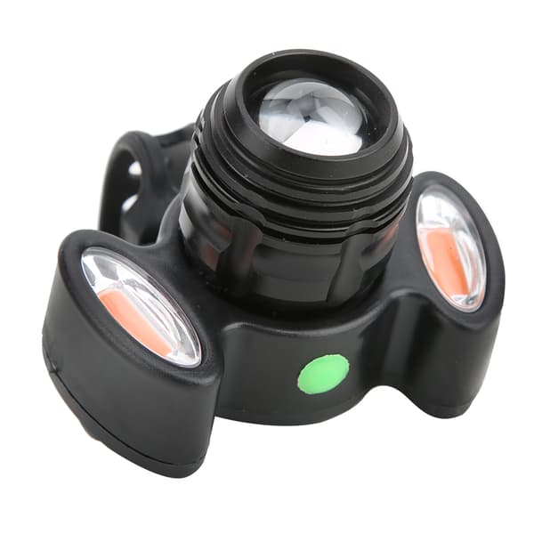 Night Cycling High Brightness Bicycle USB Charging Front Light Lamp Flashlight for Mountain Bicycle Black