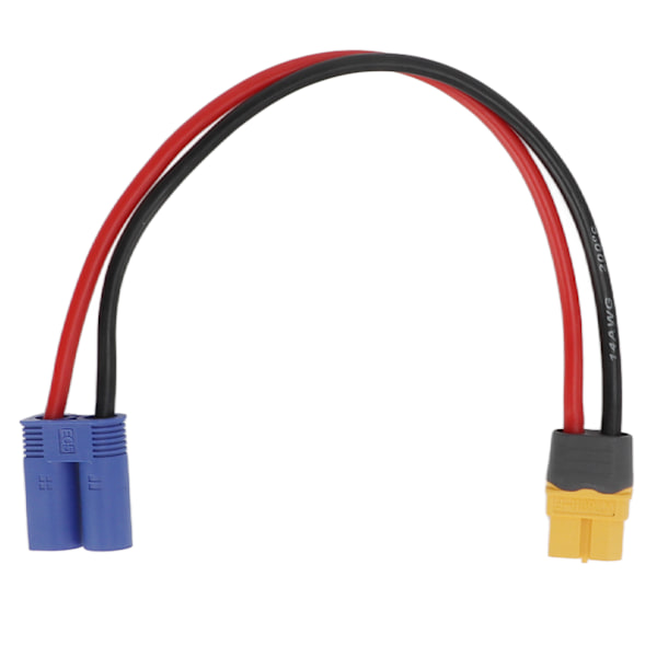 RC-naaras-EC5-uroskaapeli 14AWG XT60HF korkea virta kestävyys korroosionkestävyys EC5-liitäntäsovitinkaapeli