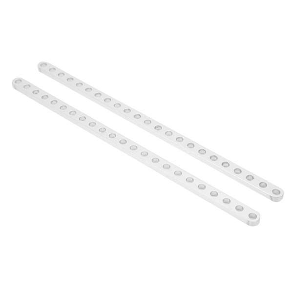 2st 23 reiän alumiininen tasopalkkirobotit Tarvikkeet 4 x 8 x 184 mm 3102-0023-0184