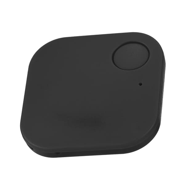Bluetooth Nøglefinder Tile Tracker - Sort, anti-tabt GPS Locator til nøgler, børn og kæledyr
