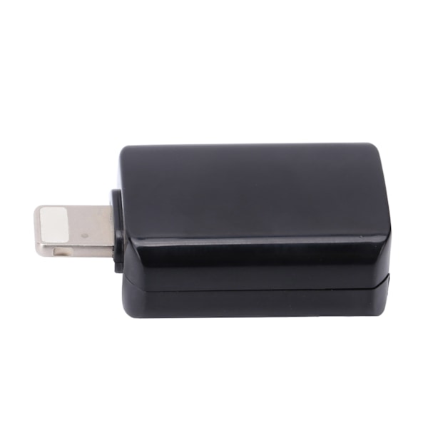 USB3.0 OTG-adapterkontaktkonverter Passar för IOS Mobiltelefon Snabb Dataöverföring Svart