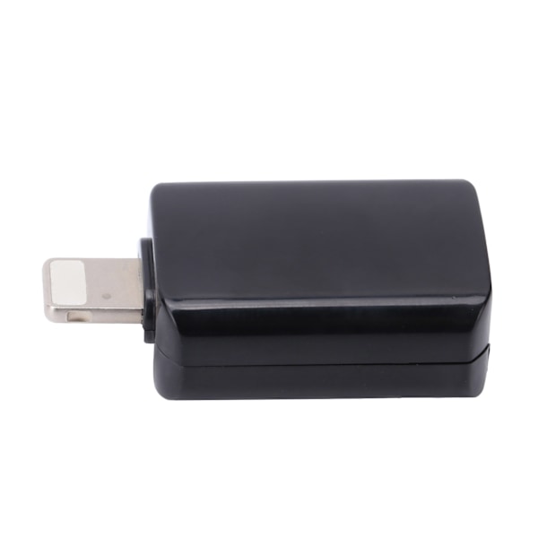 USB3.0 OTG-adapterkontaktkonverter Passer for IOS mobiltelefon Rask dataoverføring Svart