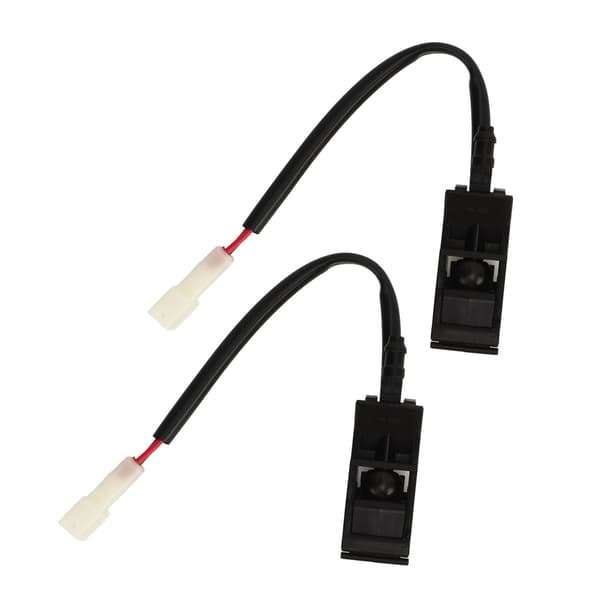 1 Pair Front Windshield Washer Nozzle Heated 6E0955986B Durable Anti-Crack Robust Replacement for Bora MK4 Bettle Cabrio