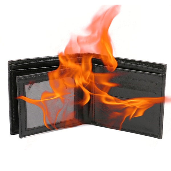 Nyhet Magisk Triks Flamme Brann Lommebok Stor Flamme Magiker Triks Lommebok Scene Gate Show Lommebok