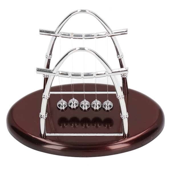 Vugge Balancekugler Videnskab Fysik Gadgets Skrivebordslegetøj Tilbehør Gaver til hjemmekontoret Indretning M 23x14x18cm