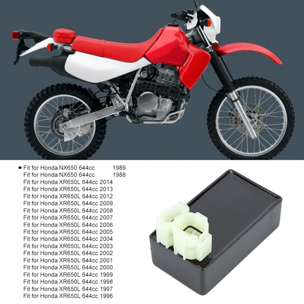Moottoripyörän CDI Sytytysmoduuli Boksi Sopii Honda NX650 XR650L 644cc
