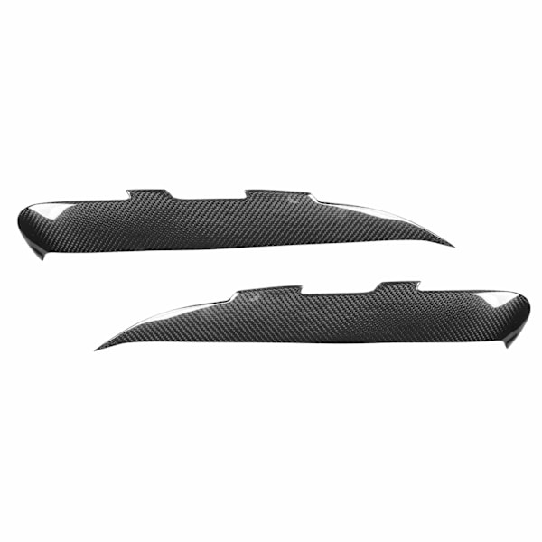 1 Par Forlykter Øyelokk Karbonfiber Forlykt Øyenbryn Deksel Erstatning for Mazda MX‑5 NC2 2009 til 2012