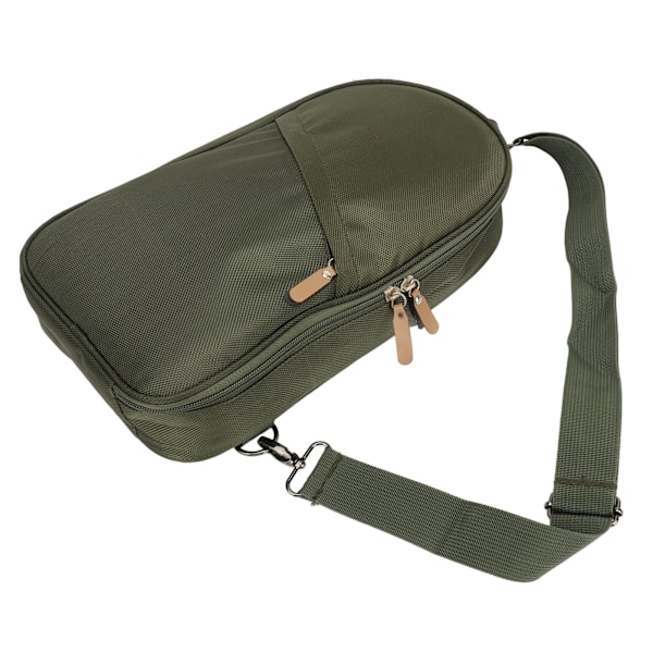 Camping Matlagningsredskap Väska Polyester Fiber Multifunktionell Bärbar Camping Köksredskap Organizer Förvaringsväska för Utomhus BBQ Travel Green