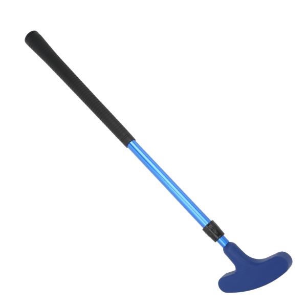 Golf-putteri, sisäänvedettävä, säädettävä, kaksisuuntainen golf-työkalu, jossa asteikko lapsille, aikuisille, viihdelahja, sininen