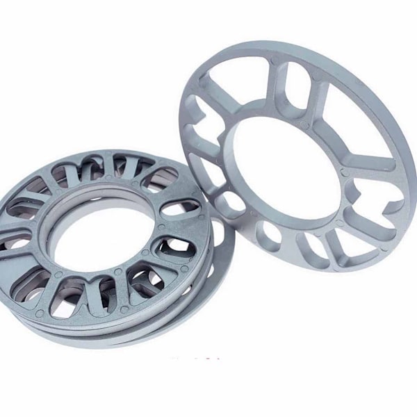 2st 8 mm tjocklek Hjulnav Spacer Fläns Nav Centric ET Packning Aluminiumlegering Universal för bilar