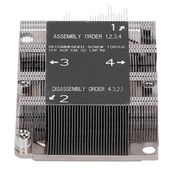 SNKP0067PS LGA 36470 1U X11 CPU-kylare för Purley-plattform Datortillbehör