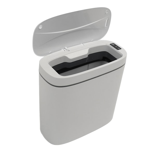 Automatisk soptunna Multifunktionsrörelsesensor 3 lägen Smart soptunna med lock för badrumskök 14L
