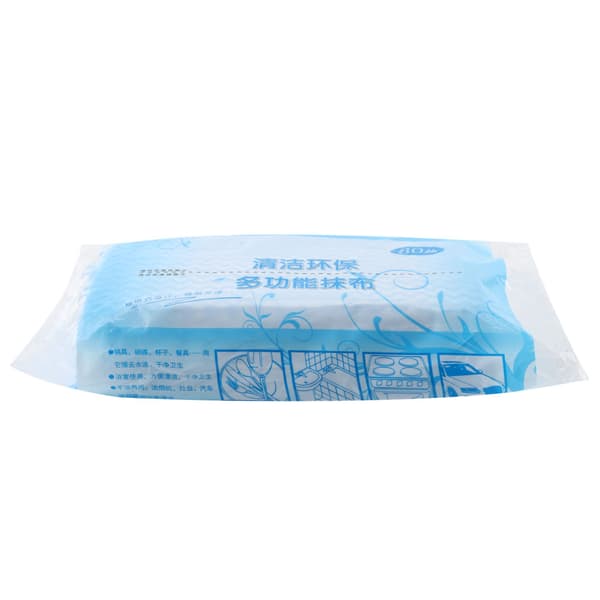 80 st Non-stick engångs olja Non-woven tyg Duster Diskduk Handduk Kök (blå)