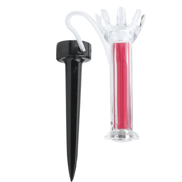 5pcs Flexible Magnetic Plastic Golf Tees Accessories for Golf Training Practice for Golfers (79mm)