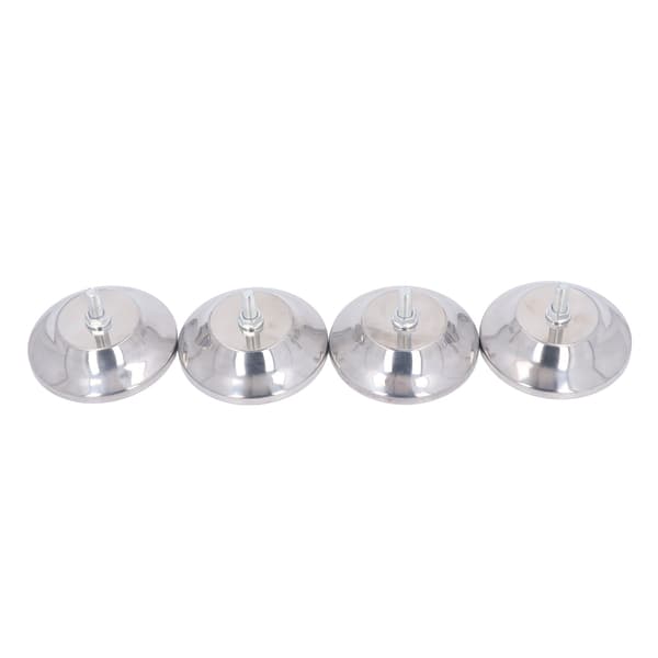4 PCS Pool Billiard Table Leg Levelers 5 Inch Adjustable Heavy Duty Leveling Risers for Foosball Table Ping Pong Table