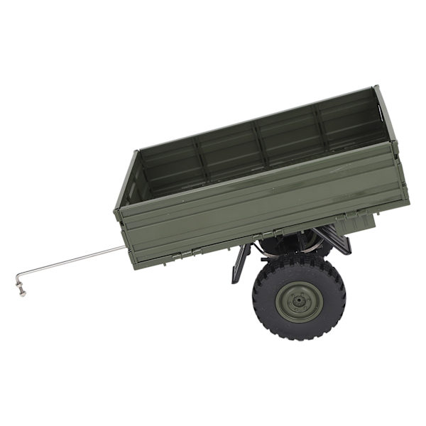 RC-biltrailer Fjärrstyrd Lastbärare för P06 Unimog Modell RC-bil Reservdelar Tillbehör Grön