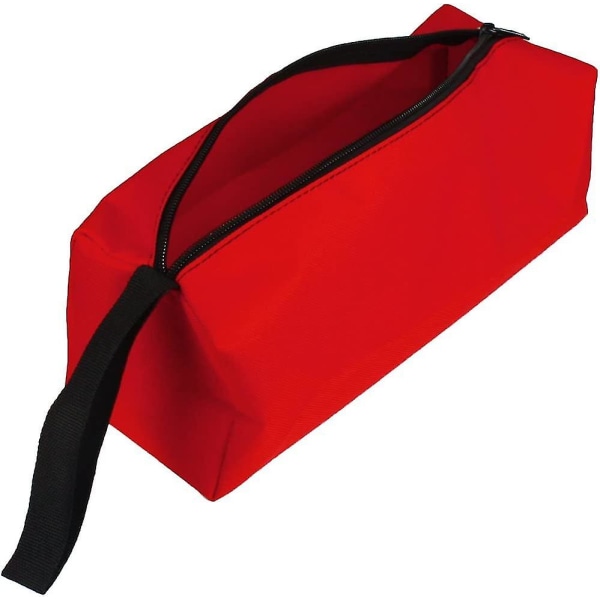 Verktøysett Oppbevaringspose Vanntett Verktøy Glidelås Pouc Hardware Oppbevaringspose (rød) 1 stk