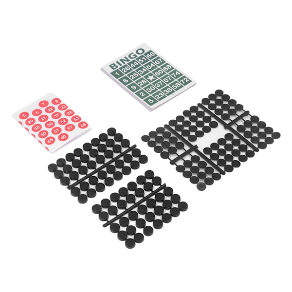 Klassisk talbrætspil i plastik med tal- og skakbrikker - Skakspil med tal til skrivebordet - Legetøj til fødselsdagsfester