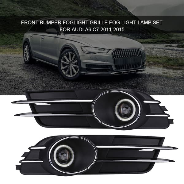 Forlyskgitter med tåkelyssett for Audi A6 C7 2011-2015
