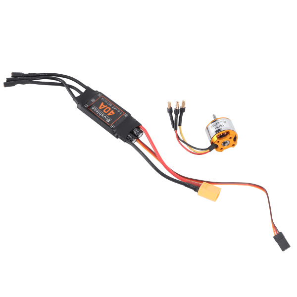 2212 1000KV Motor 40A borstlöst ESC-set Tillbehör för RC Drone Helikopter FPV-modell