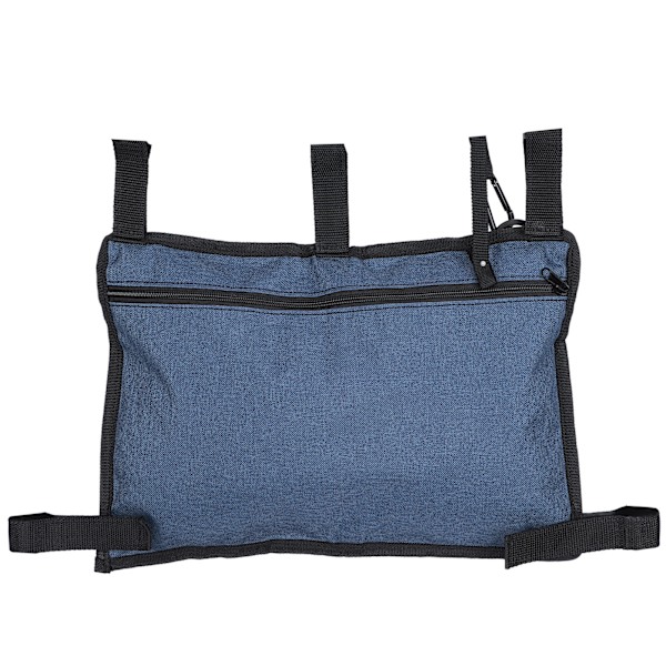 Walker Taske Vandafvisende Rollatoropbevaring Sidetaske Walker Organizer Pocket PackBlue