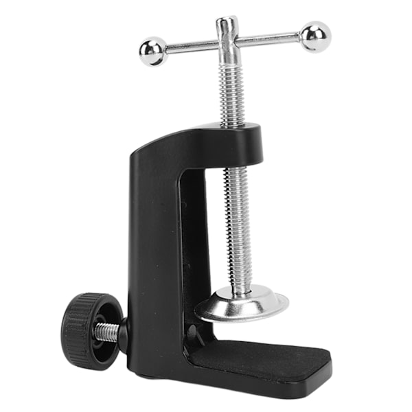 Skrivebords C-klemme Aluminium Sort 2,4 tommer 61 mm Bordmonteringsklemme til skrivebordslampe
