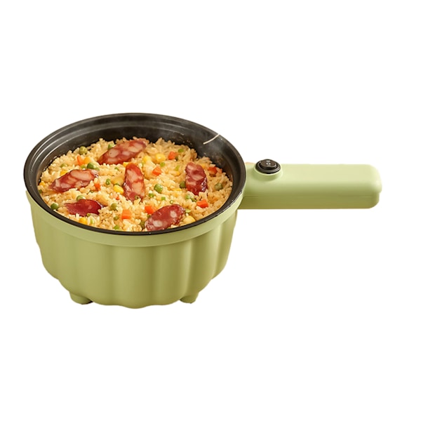 Sähköinen Hot Pot pitkällä kahvalla Mini Tarttumaton Multifunktionaalinen Sähköliesi kotiin, opiskelijakämppään, toimistoon CN-liitäntä 220V