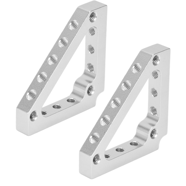 2 kpl kolmiotukea, alumiini kulma-liitäntä, 43mmx43mm