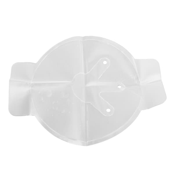 Ventil kompakt brystforsegling Medisinsk brystforsegling nødventil brystforsegling Ventilasjon brystplaster 16x16cm 3 hull