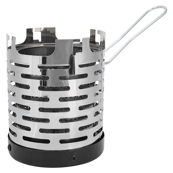 Mini Spis Värmeskydd Rostfritt stål Bärbar Uppvärmning Utomhusvärmare Shield