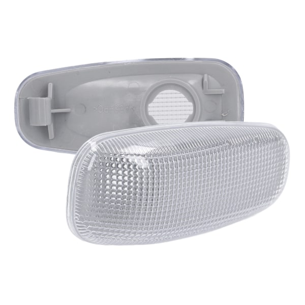 2 stk sideblinklyslinser med pakninger for DODGE SPRINTER 2500 3500 2003-2006 Hvit
