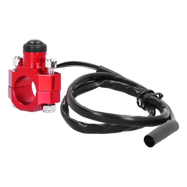 Motorstop Start Kill Switch med monteringsbagplade Universal til motorcykel ATV 7/8in styr