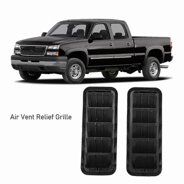 2 stk. bageste luftventilationsgitter 13596856 erstatning for Chevy Silverado 1500 2500 3500 HD