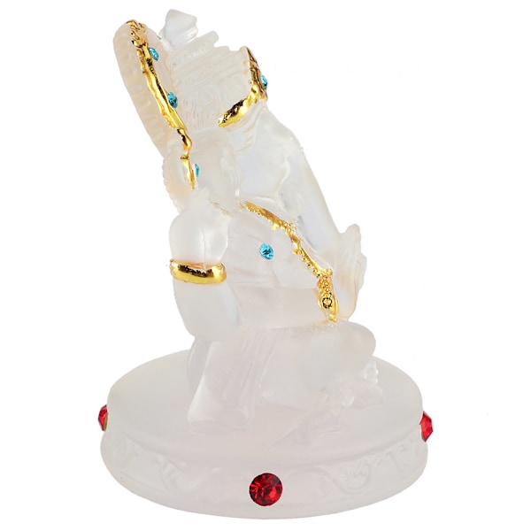 Sydostasien Transparent Elephant God Ornament Hantverksdekoration Daglig Ornament