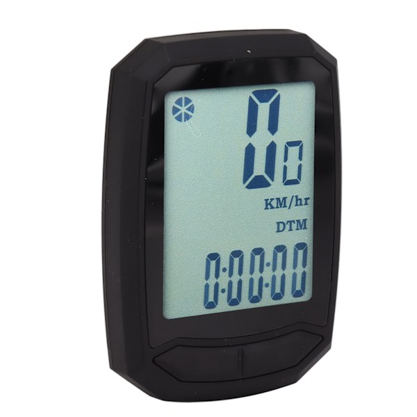 Cykeldator Wireless Glow Touchscreen Engelsk version Cykeldator Cykelhastighetsmätare Vägmätare