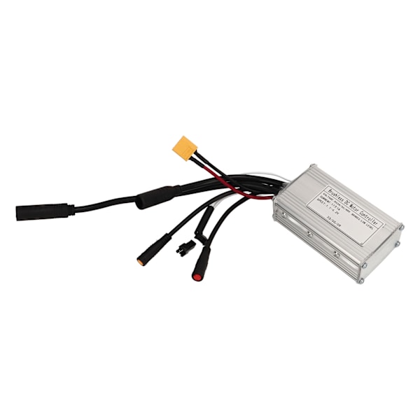 Brushless Motor Controller 24V 36V 48V 17A Sine Wave 3 Mode Controller with Waterproof Connector for DIY Electric Bicycle Conversion
