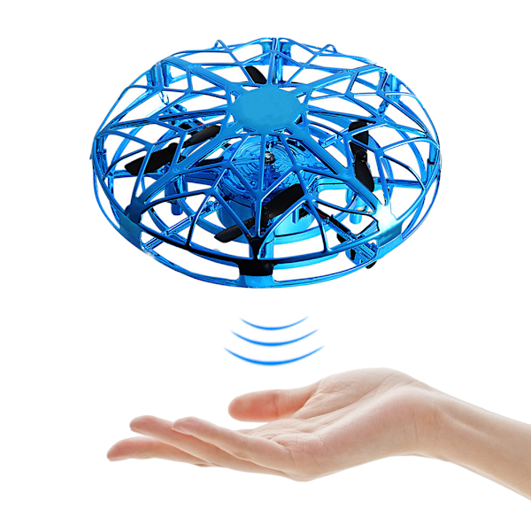 Mini Drone Barn Drone Toy Hand Helikopter RC Quadcopter Infraröd Induktion Fjärrkontroll Flygande Flygplan Presenter för pojkar Flickor Vuxna