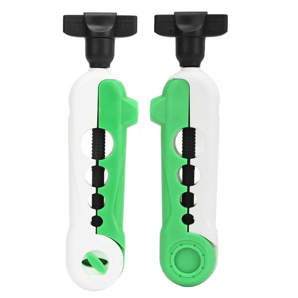 2PCS Mini Line Spooler Portable Adjustable Fish Line Spooler Fish Line Winder Machine Mini Spool Accessories White Green