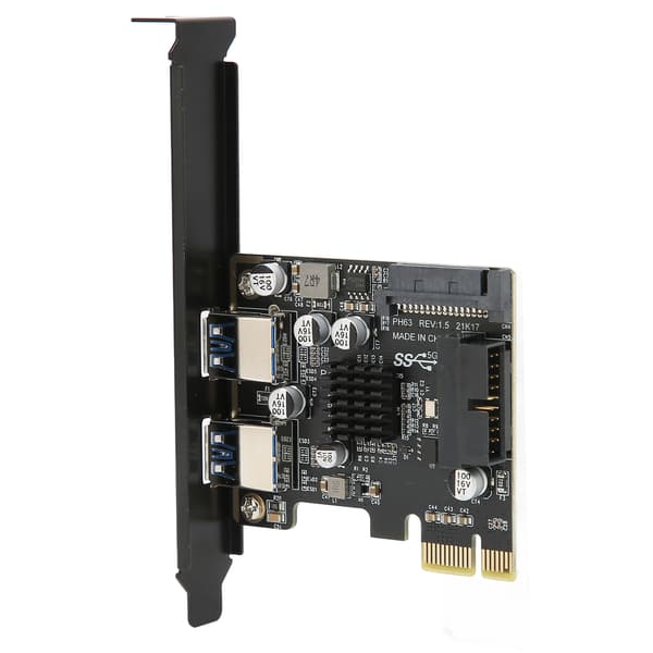 USB 3.0 Pcie Kort PCIE til USB3.0 Fire Ports Udvidelseskort til Windows/til OS/til Linux Systemer PH63